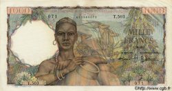 1000 Francs AFRIQUE OCCIDENTALE FRANÇAISE (1895-1958)  1955 P.48 SUP+ à SPL