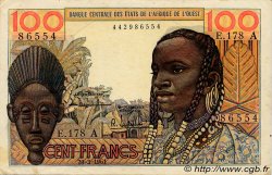 100 Francs WEST AFRIKANISCHE STAATEN  1961 P.101Ac