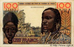 100 Francs ÉTATS DE L AFRIQUE DE L OUEST  1964 P.101Ad