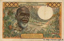 1000 Francs STATI AMERICANI AFRICANI  1961 P.103Ab BB