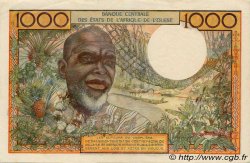 1000 Francs WEST AFRIKANISCHE STAATEN  1961 P.103Ab VZ