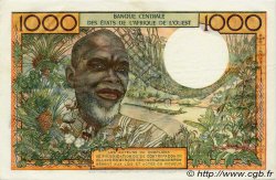 1000 Francs WEST AFRIKANISCHE STAATEN  1969 P.103Af VZ