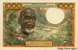 1000 Francs WEST AFRIKANISCHE STAATEN  1969 P.103Ag VZ