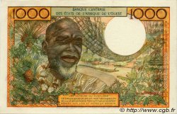 1000 Francs WEST AFRICAN STATES  1972 P.103Ai AU