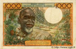 1000 Francs ESTADOS DEL OESTE AFRICANO  1973 P.103Aj MBC