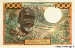 1000 Francs ESTADOS DEL OESTE AFRICANO  1973 P.103Aj SC+