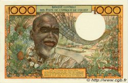 1000 Francs WEST AFRICAN STATES  1973 P.103Ak UNC-