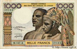 1000 Francs ÉTATS DE L AFRIQUE DE L OUEST  1973 P.103Ak