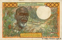 1000 Francs WEST AFRIKANISCHE STAATEN  1973 P.103Ak SS