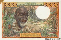 1000 Francs WEST AFRIKANISCHE STAATEN  1977 P.103Am fST