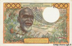 1000 Francs ESTADOS DEL OESTE AFRICANO  1980 P.103An SC