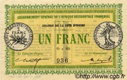 1 Franc COTE D