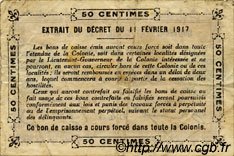 0,50 Franc GUINÉE  1917 P.01c TB+
