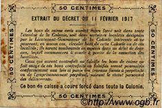0,50 Franc SÉNÉGAL  1917 P.01b TB