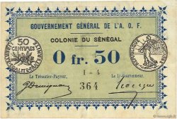 0,50 Franc SENEGAL  1917 P.01b