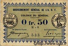 0,50 Franc SÉNÉGAL  1917 P.01c pr.TB