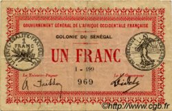 1 Franc SÉNÉGAL  1917 P.02c TB+