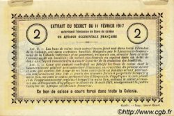 2 Francs SÉNÉGAL  1917 P.03b TTB+