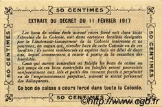 0,50 Franc SOUDAN  1917 P.A1b pr.NEUF