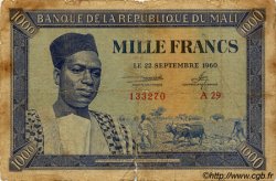 1000 Francs MALI  1960 P.04 AB