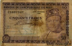 50 Francs MALI  1960 P.06 B
