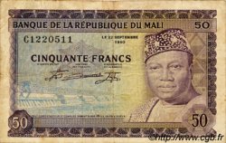 50 Francs MALI  1960 P.06 pr.TB