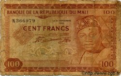 100 Francs MALI  1960 P.07a AB