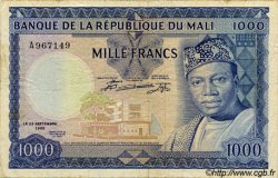 1000 Francs MALI  1960 P.09 TTB