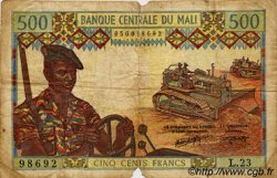500 Francs MALI  1973 P.12f B