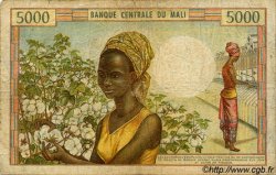 5000 Francs MALI  1973 P.14e B