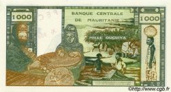 1000 Ouguiya Spécimen MAURITANIE  1973 P.03as NEUF