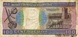 100 Ouguiya MAURITANIE  1985 P.04c TB