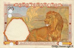 25 Francs Annulé AFRIQUE ÉQUATORIALE FRANÇAISE Brazzaville 1941 P.07a pr.SUP