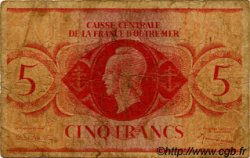 5 Francs AFRIQUE ÉQUATORIALE FRANÇAISE  1943 P.15c B