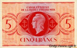 5 Francs AFRIQUE ÉQUATORIALE FRANÇAISE  1943 P.15c pr.SPL