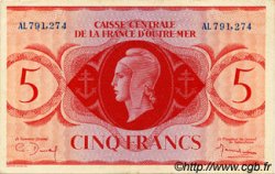 5 Francs AFRIQUE ÉQUATORIALE FRANÇAISE  1943 P.15a SPL