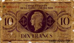 10 Francs AFRIQUE ÉQUATORIALE FRANÇAISE  1943 P.16a B