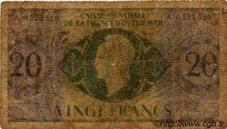 20 Francs AFRIQUE ÉQUATORIALE FRANÇAISE  1946 P.17d AB