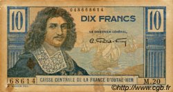 10 Francs Colbert AFRIQUE ÉQUATORIALE FRANÇAISE  1946 P.21 TB+