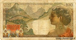 100 Francs La Bourdonnais AFRIQUE ÉQUATORIALE FRANÇAISE  1946 P.24 B+