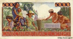 5000 Francs Schoelcher AFRIQUE ÉQUATORIALE FRANÇAISE  1946 P.27 TTB