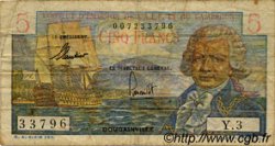 5 Francs Bougainville AFRIQUE ÉQUATORIALE FRANÇAISE  1957 P.28 B+