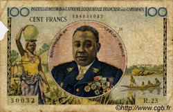 100 Francs AFRIQUE ÉQUATORIALE FRANÇAISE  1957 P.32 B