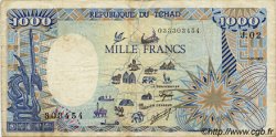 1000 Francs TCHAD  1985 P.10Aa TB+