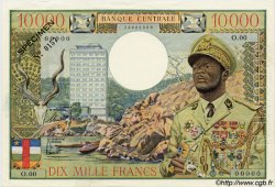 10000 Francs Spécimen ÉTATS DE L