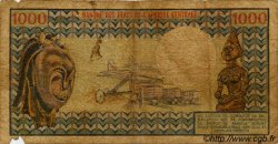 1000 Francs CENTRAFRIQUE  1973 P.02 B