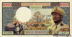 1000 Francs CENTRAFRIQUE  1973 P.02 TTB+