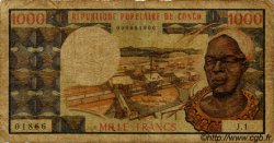1000 Francs CONGO  1973 P.03a B