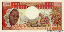 500 Francs GABON  1974 P.02a SUP