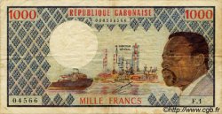1000 Francs GABON  1974 P.03a TB à TTB